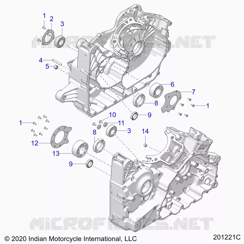 CRANKCASE BEARINGS