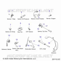 ELECTRICAL, COMPONENTS 2 - N22DMABH/DMDBH ALL OPTIONS (201112