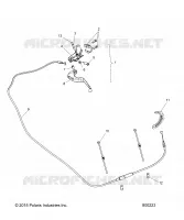 CONTROLS, CLUTCH LEVER ASM. AND CABLE