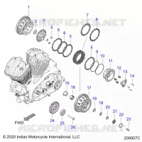 DRIVE TRAIN, CLUTCH AND PRIMARY DRIVE