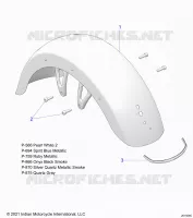 BODYWORK - FRONT FENDER