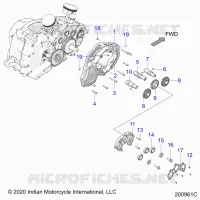 ENGINE, CAM SHAFTS AND GEARS