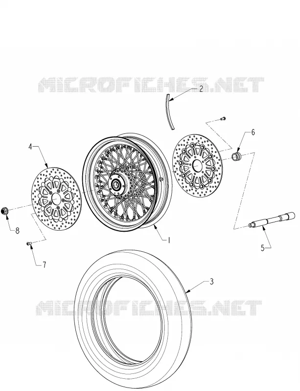 FRONT WHEEL ASSEMBLY