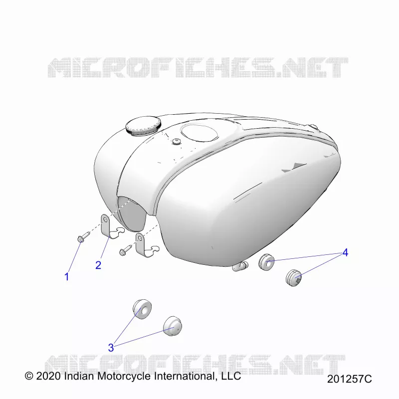 FUEL SYSTEM, FUEL TANK MOUNTING