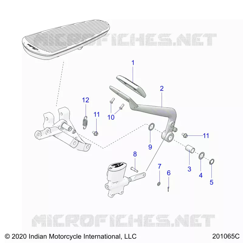BRAKES, BRAKE PEDAL