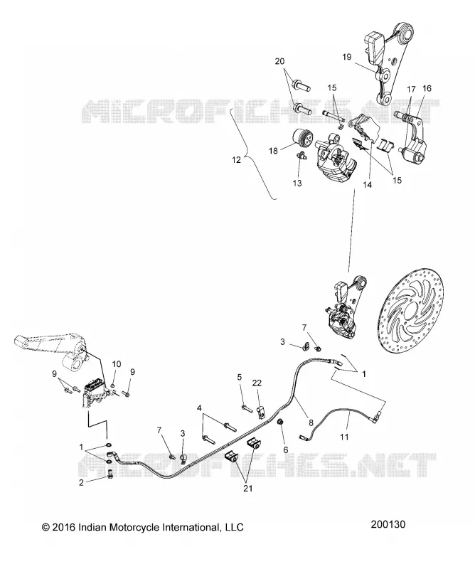 BRAKES, REAR ASM.