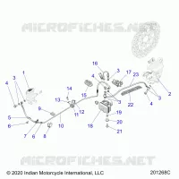 REAR BRAKE ASM., W/ABS
