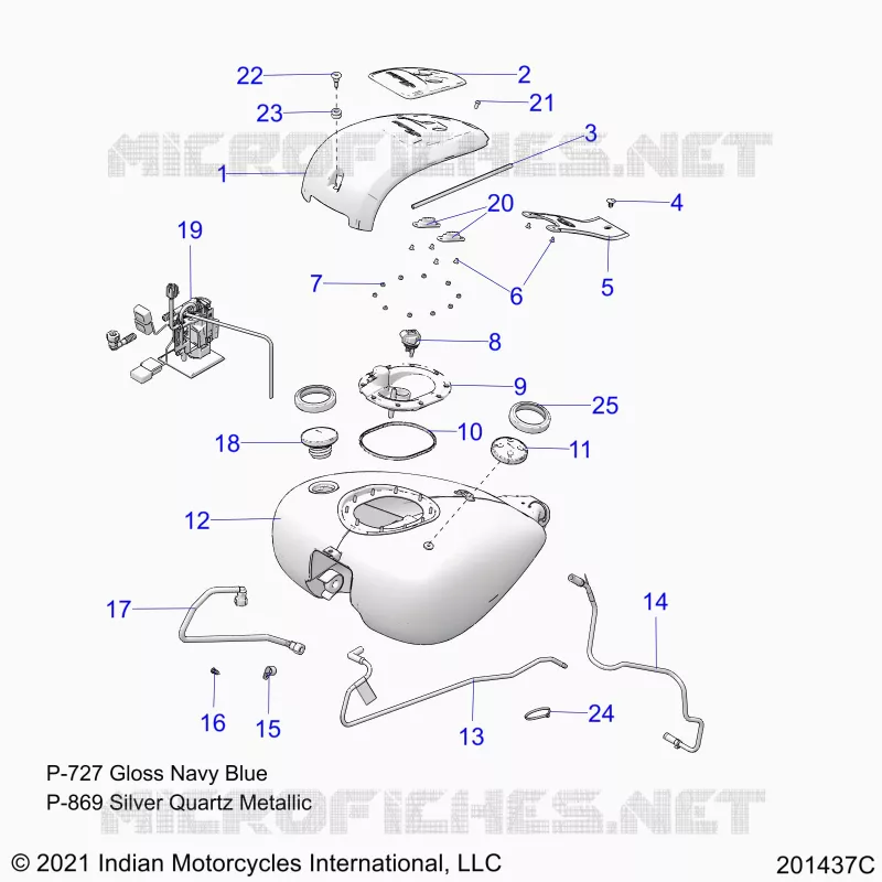 FUEL SYSTEM, FUEL TANK ASM.