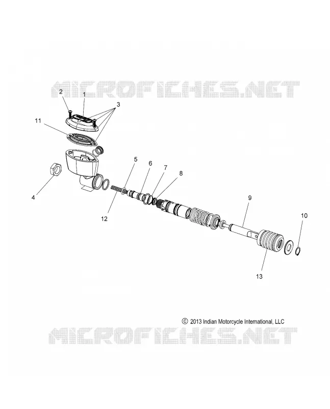 BRAKES, REAR, MASTER CYLINDER
