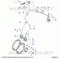 FRONT BRAKE ASM.