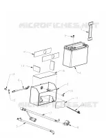 BATTERY, TRAY AND CABLES