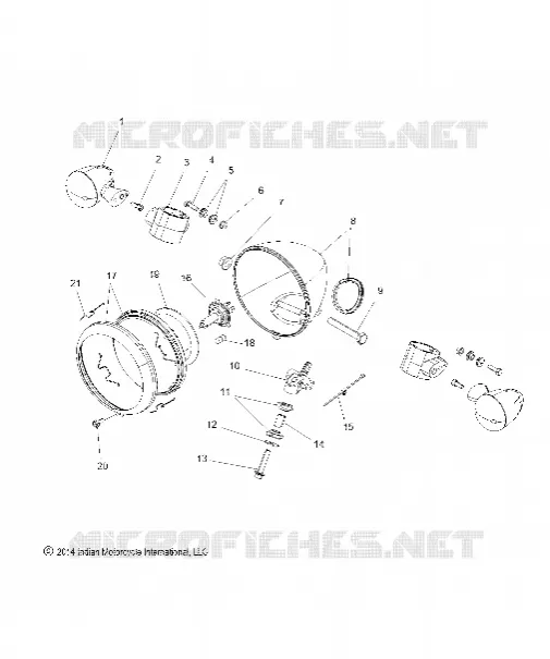 ELECTRICAL, HEADLIGHT AND TURN SIGNALS