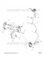 FRONT BRAKE ASM. (NON ABS)