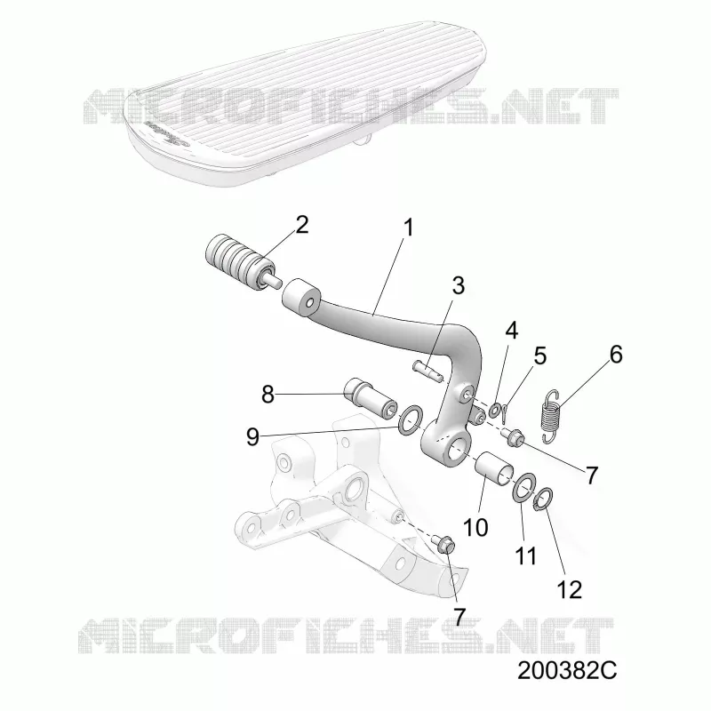 BRAKES, BRAKE PEDAL