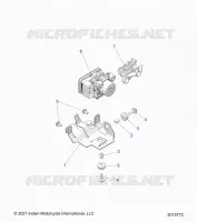 BRAKES, ABS BRAKE MODULE MOUNTING