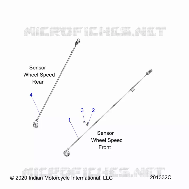 ELECTRICAL, WHEEL SPEED SENSORS