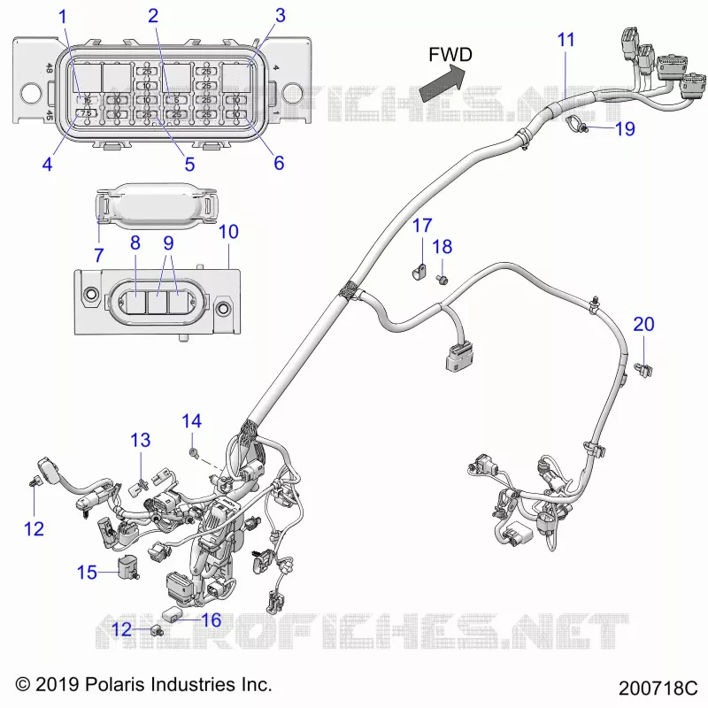 ELECTRICAL, WIRE HARNESS 1