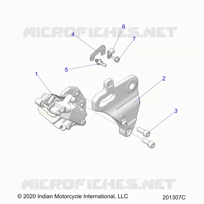 BRAKES, REAR CALIPER