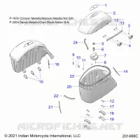SADDLEBAG ASM.