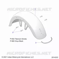 BODYWORK - FRONT FENDER
