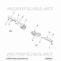 CHASSIS, FOOTPEGS