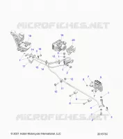 REAR BRAKE ASM., W/ABS