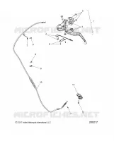 CONTROLS, CLUTCH LEVER AND CABLE
