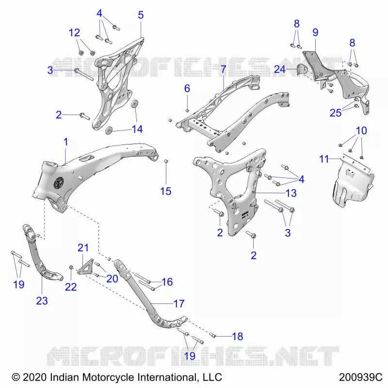 CHASSIS, FRAME ASM.