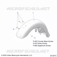 BODYWORK - FRONT FENDER