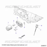 OIL FILTER/ADAPTOR, AND DIPSTICK