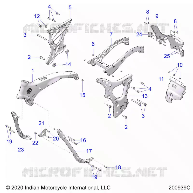 CHASSIS, FRAME ASM.