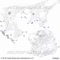 ENGINE, ENGINE MOUNTING
