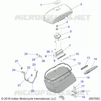 SADDLEBAG ASM.