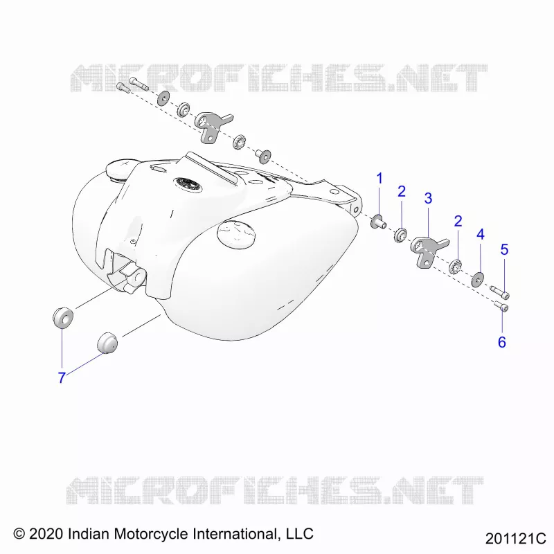 FUEL SYSTEM, FUEL TANK MOUNTING
