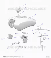 FUEL SYSTEM, FUEL TANK ASM.
