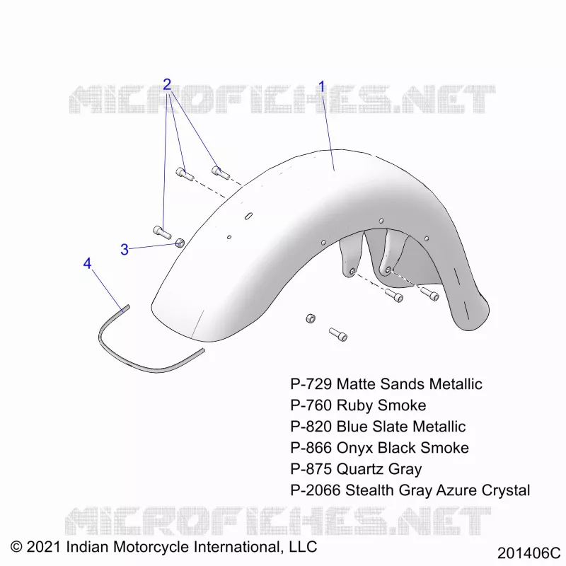 BODYWORK - FRONT FENDER