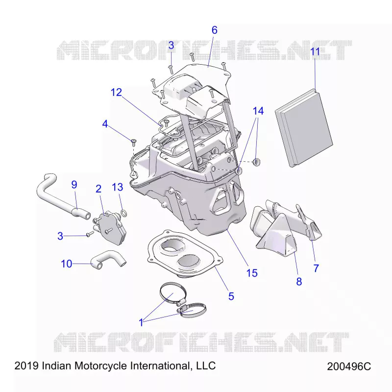 ENGINE, AIR INTAKE