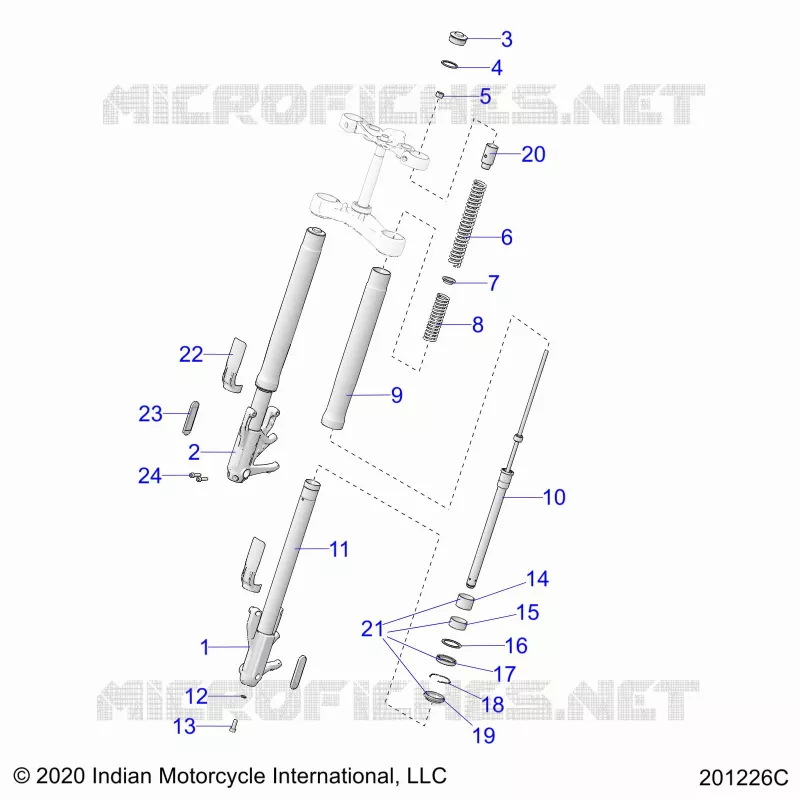 FRONT SUSPENSION FORKS