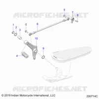 DRIVE TRAIN, SHIFT PEDAL AND SHIFT LINKAGE
