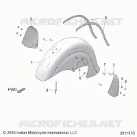 BODYWORK - FRONT FENDER