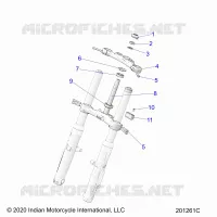 UPPER AND LOWER STEERING CLAMPS