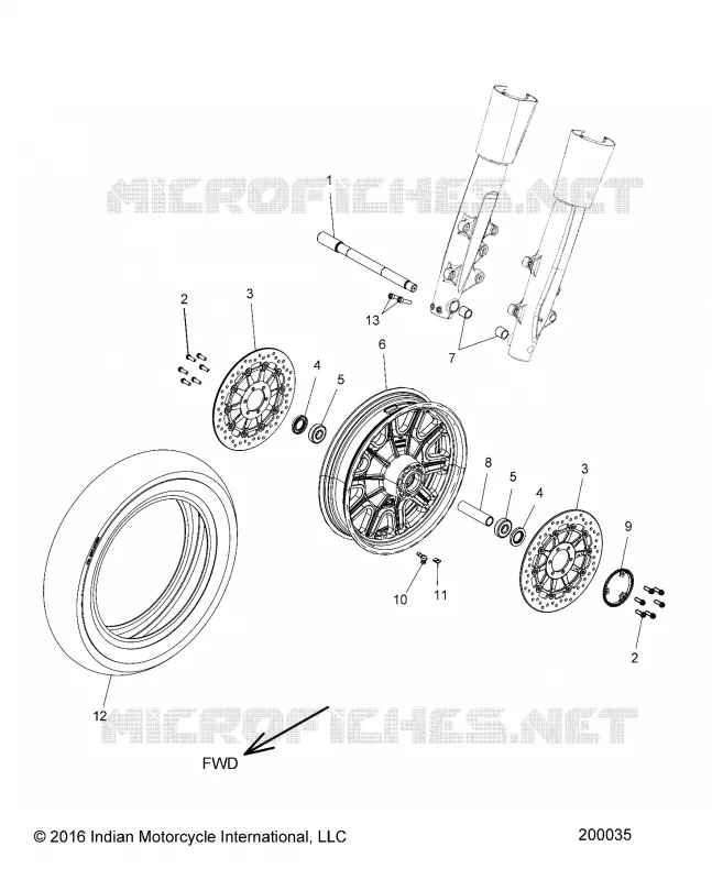 FRONT WHEEL