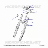 UPPER AND LOWER STEERING CLAMPS