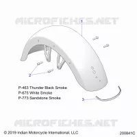 BODYWORK - FRONT FENDER