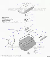SADDLEBAG ASM.