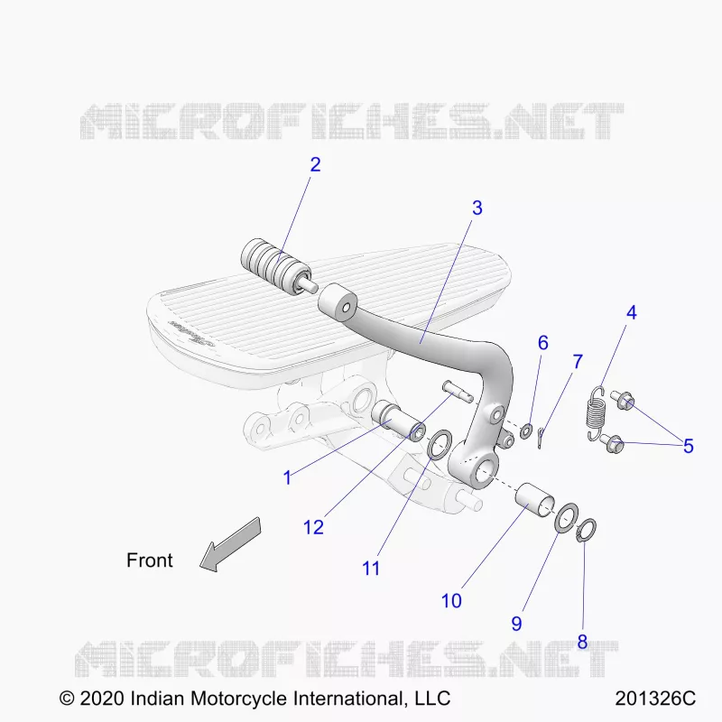 BRAKES, BRAKE PEDAL ASM.