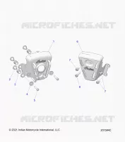 SIDE COVERS, IGN./THERMOSTAT