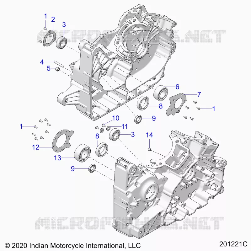 CRANKCASE BEARINGS
