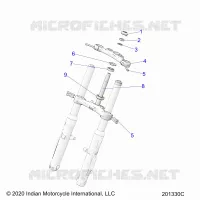 UPPER AND LOWER STEERING CLAMPS