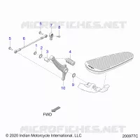 DRIVE TRAIN, SHIFT PEDAL AND SHIFT LINKAGE
